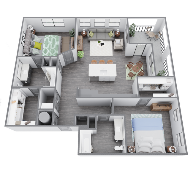 Floorplan - 2050 Morningside