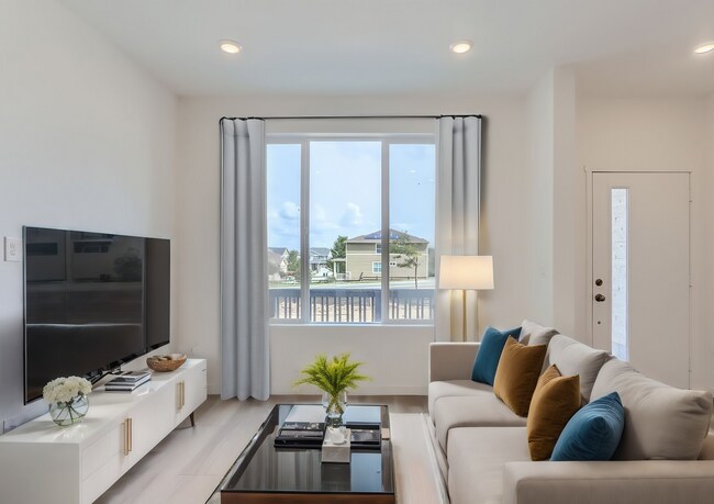 Living Room (virtually staged) - 9142 Gladiola Way