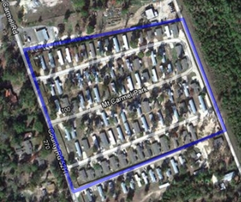 Aerial Photo - Meadowbrook Mobile Home Park