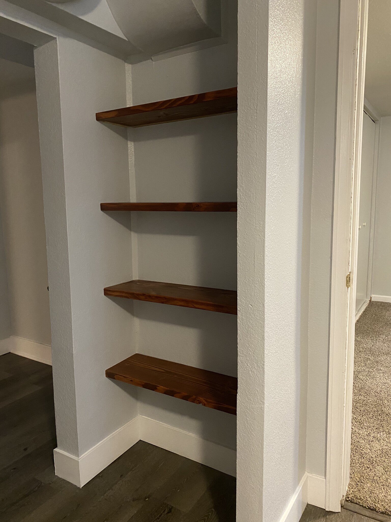 New storage shelves - 1827 6th Ave