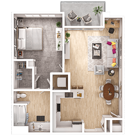 Floorplan - The Guild North Hollywood