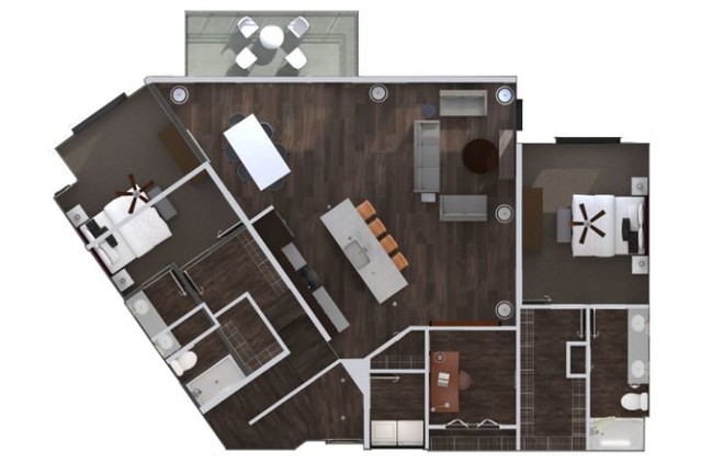 Floorplan - The Royale at CityPlace