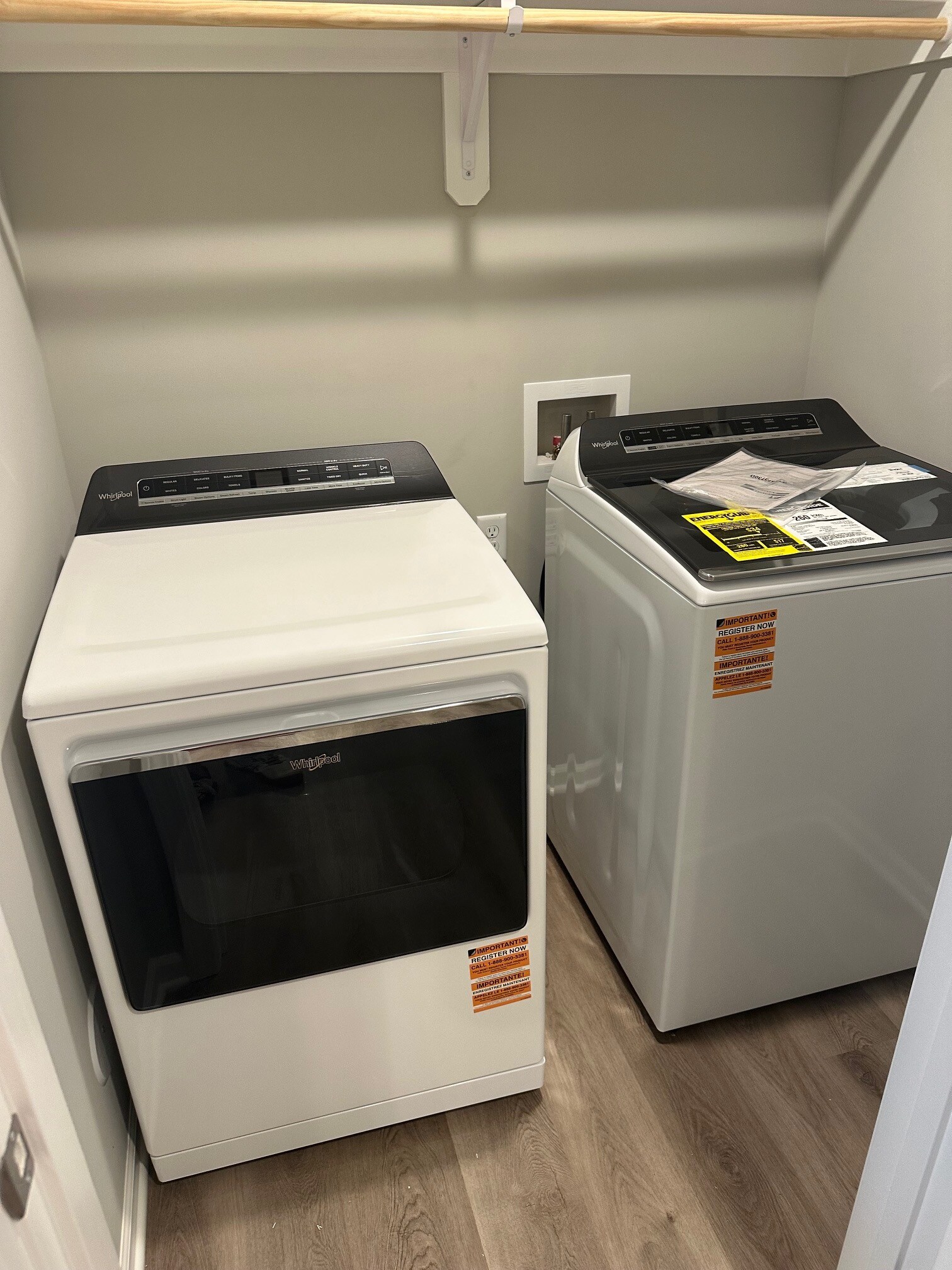 New Washer & Dryer - 904 Pampas Cir