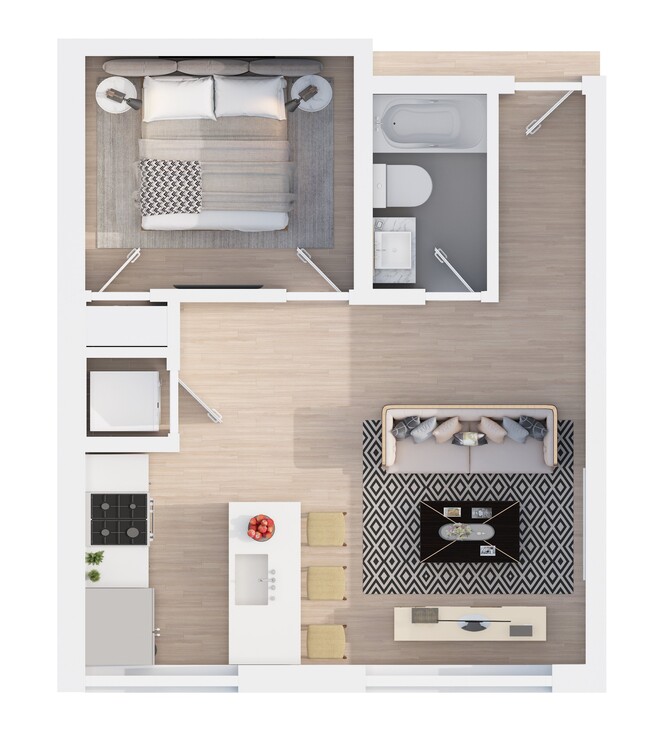 Floorplan - Colonial Flats