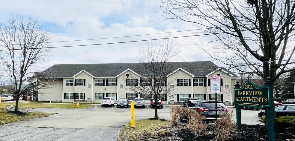 Ample parking - Parkview Senior Apartments