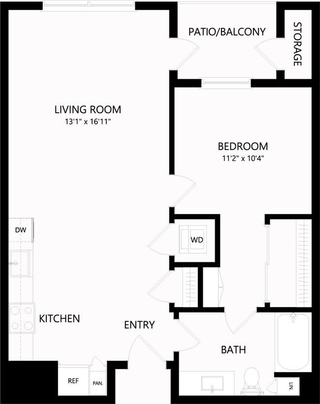 Floorplan - Huxley