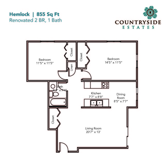 Floorplan - Countryside Estates