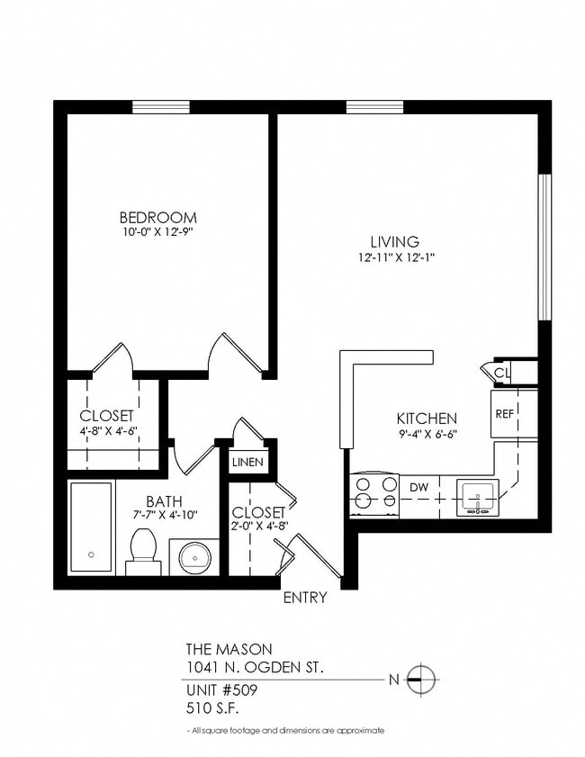 Floorplan - The Mason