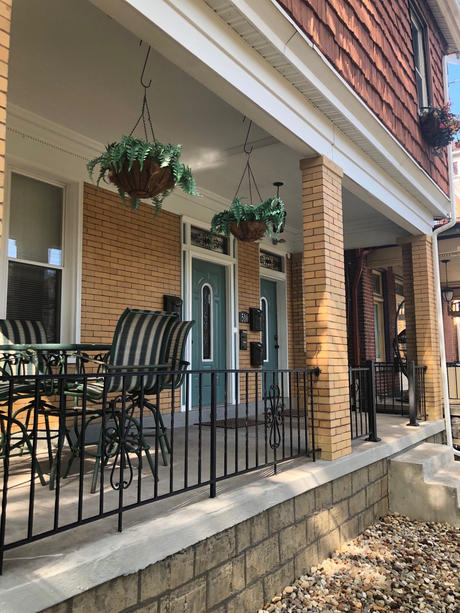 Shared front porch space - 510 S Trenton Ave
