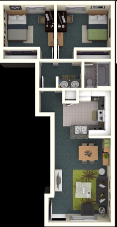 2BR/1BA - Commons at Knoxville