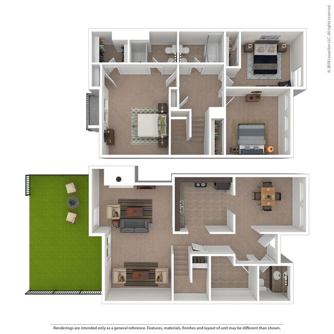 Floorplan - The Habitat Apartments