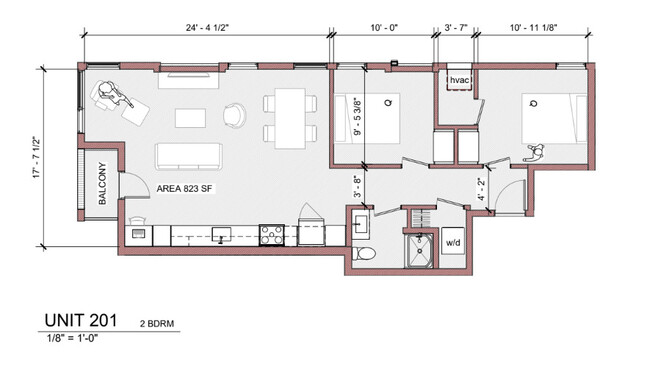 Floorplan - Arthaus Apartments