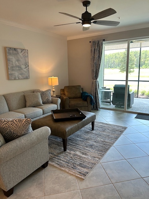 Livingroom Looking out Lanai - 6023 Ellerston Way