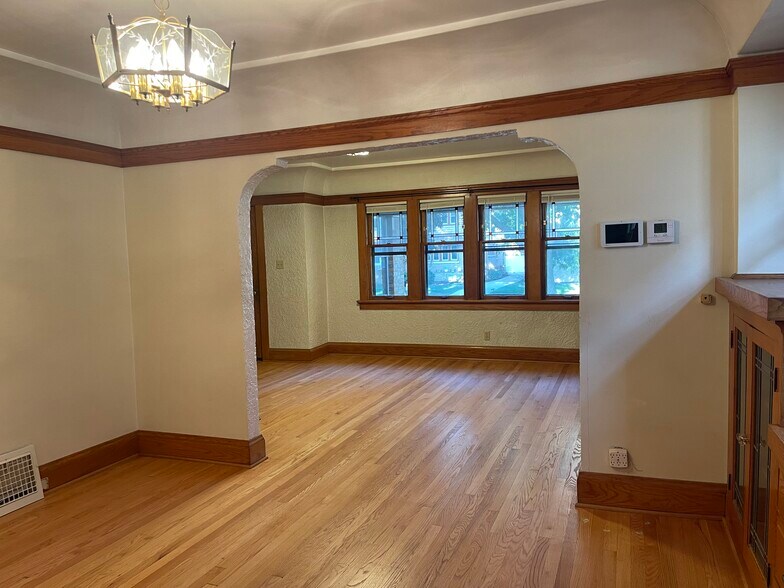 Open concept dining room and living room - 2567 N 61st St