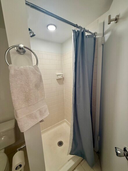 Primary bathroom shower stall - 1 Mullingar Ct