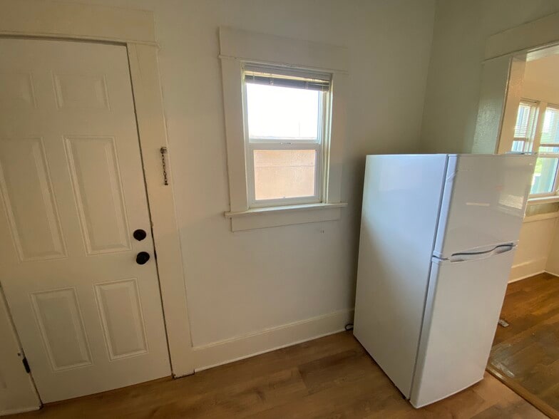 Back door and Refr. - 209 N Tyndall Ave