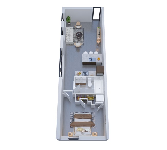 Floorplan - Peanut Factory Flats