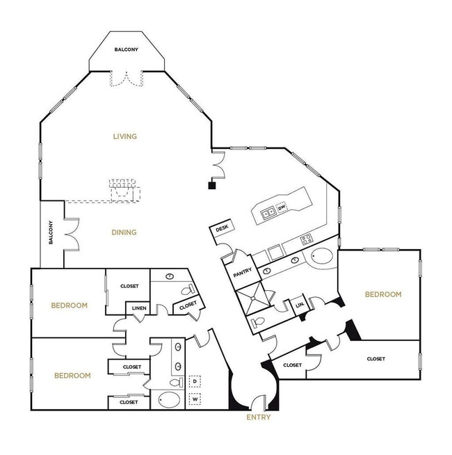 Floorplan - Alto Highland Park