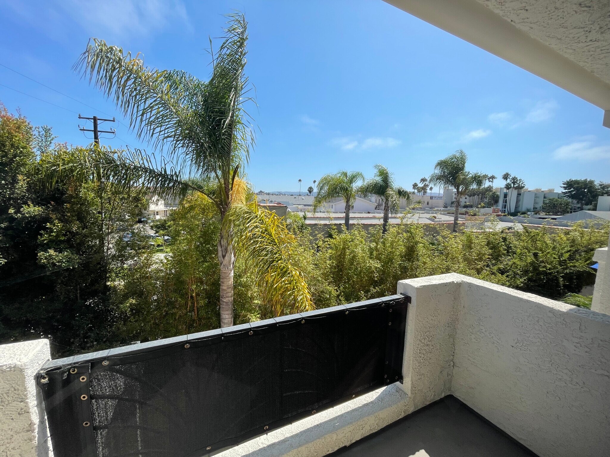 Small deck view off master bedroom - 231 N Broadway