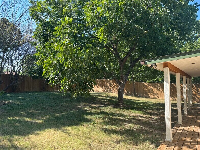Backyard - 1605 Gatlinburg Dr