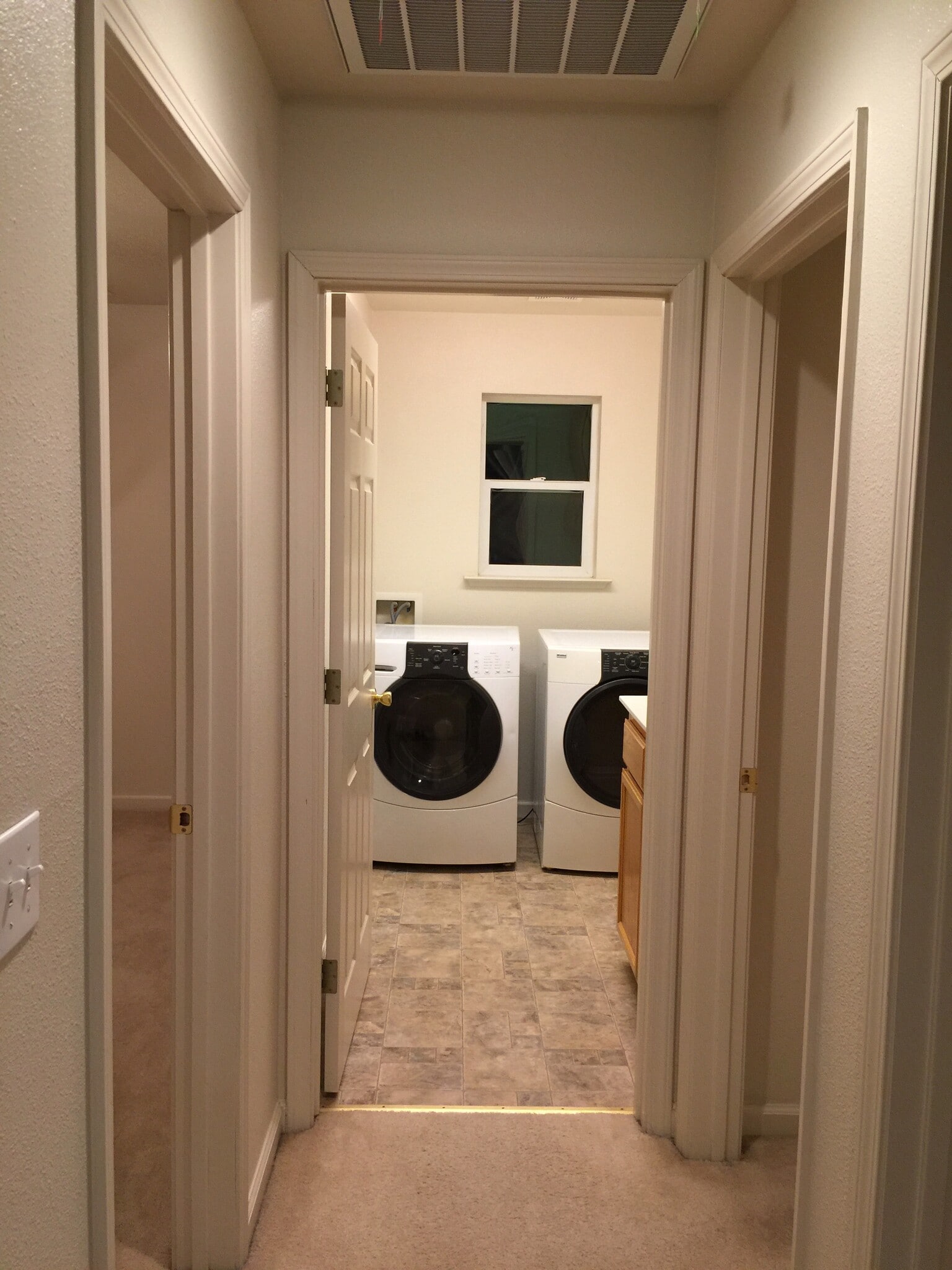 Laundry is upstairs. - 1495 Breezeway Ct