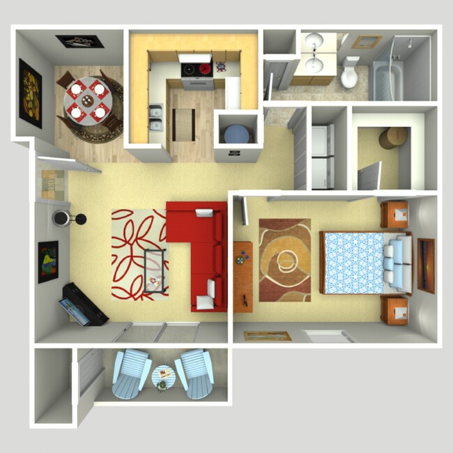 Floorplan - Magnolia Place at Stockbridge