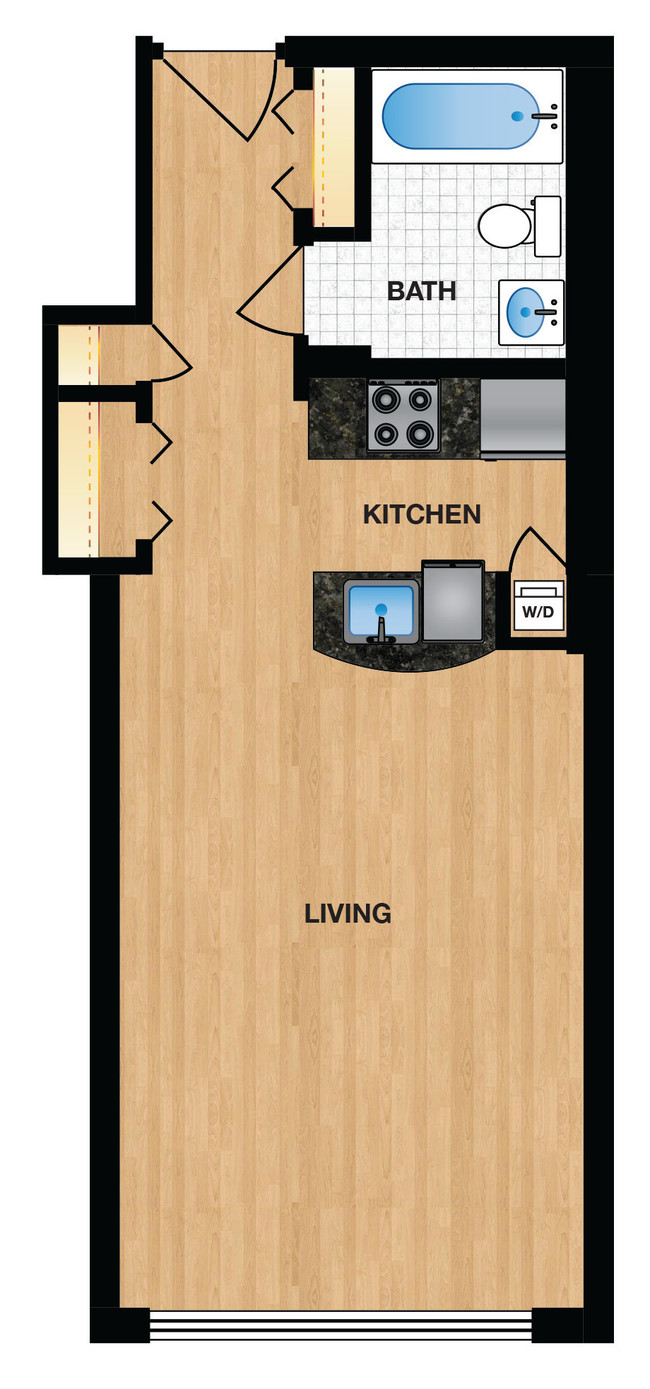 Floorplan - M Street Towers