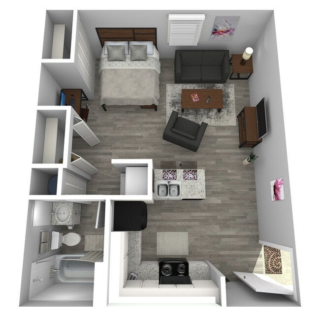 Floorplan - Reflections Apartments