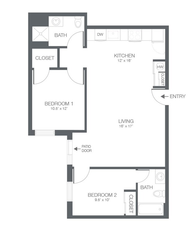 Floorplan - Circle F Lofts