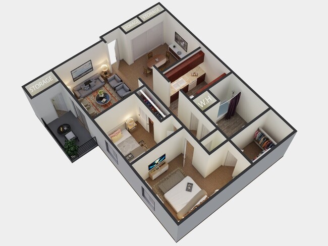 Huntington Floor Plan - Westbrook