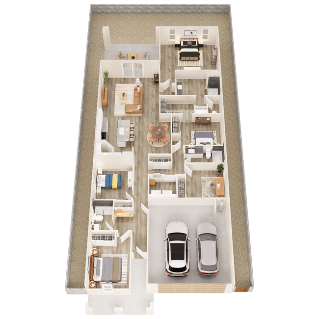 Floorplan - Broadway North at Mason Ranch