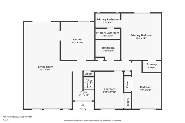 Building Photo - Charming 4 bed, 2.5 bath Lynnwood Home, $3...
