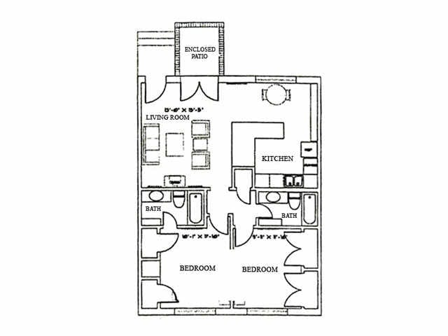 Floorplan - Veranda Flats