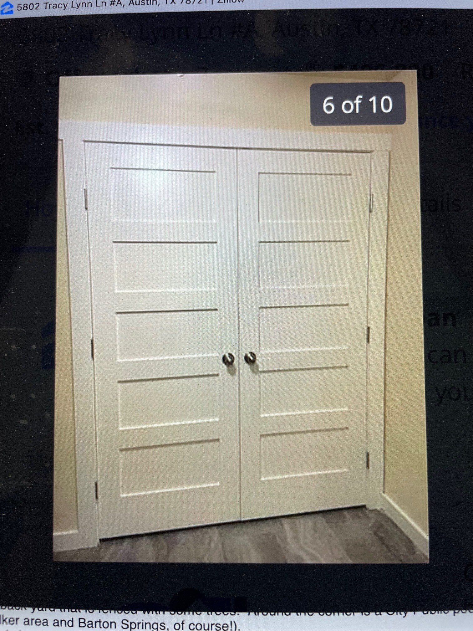 Lots of closet space/Shaker Doors - 5802 Tracy Lynn Ln