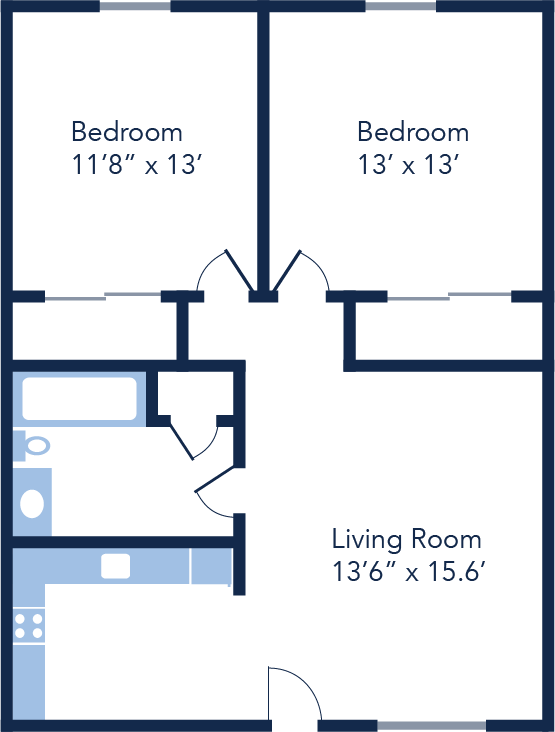 Floorplan - Fernwood Grove Apartments