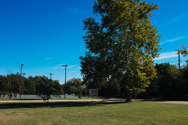 Open space and tennis courts steps away - 2021 Bluebonnet Ln.