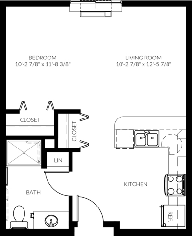 Floorplan - The Madison Studios