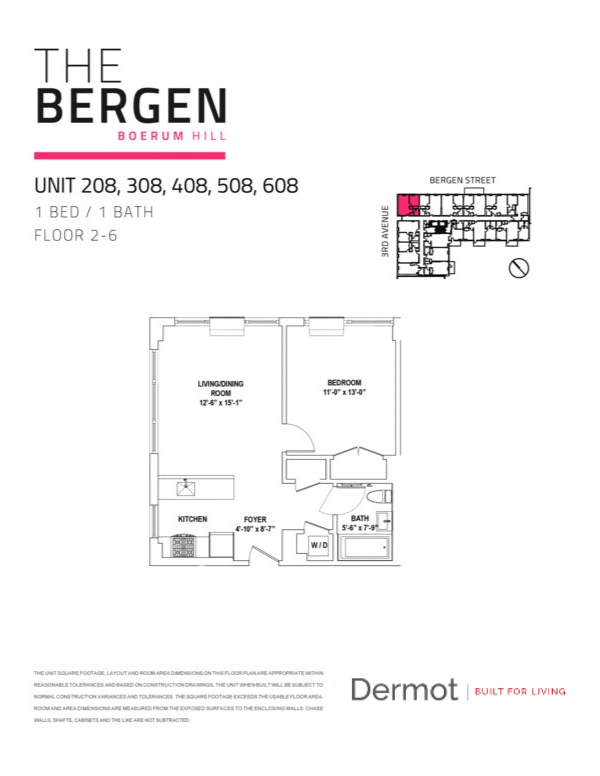 Floorplan - The Bergen