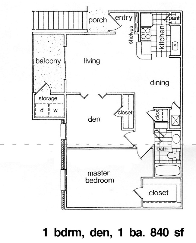 Floorplan - Summit at 7700