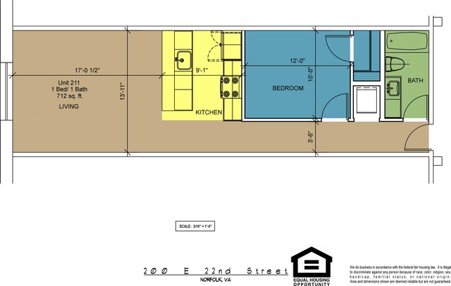 Floorplan - The Brightleaf Building