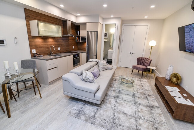 Living room/kitchen Unit 2 - 1777 T St NW