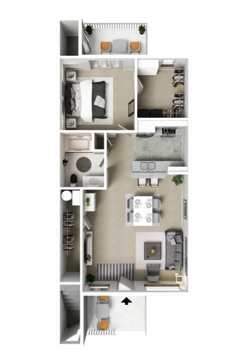 Floorplan - Retreat at Dry Creek I