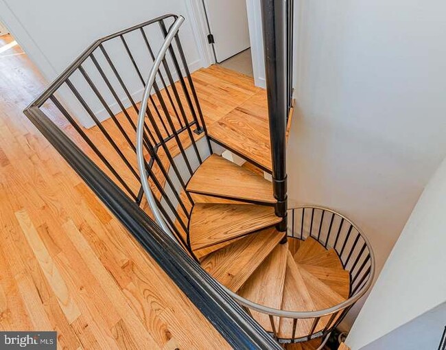 Staircase to third floor - 816 N Pennock St