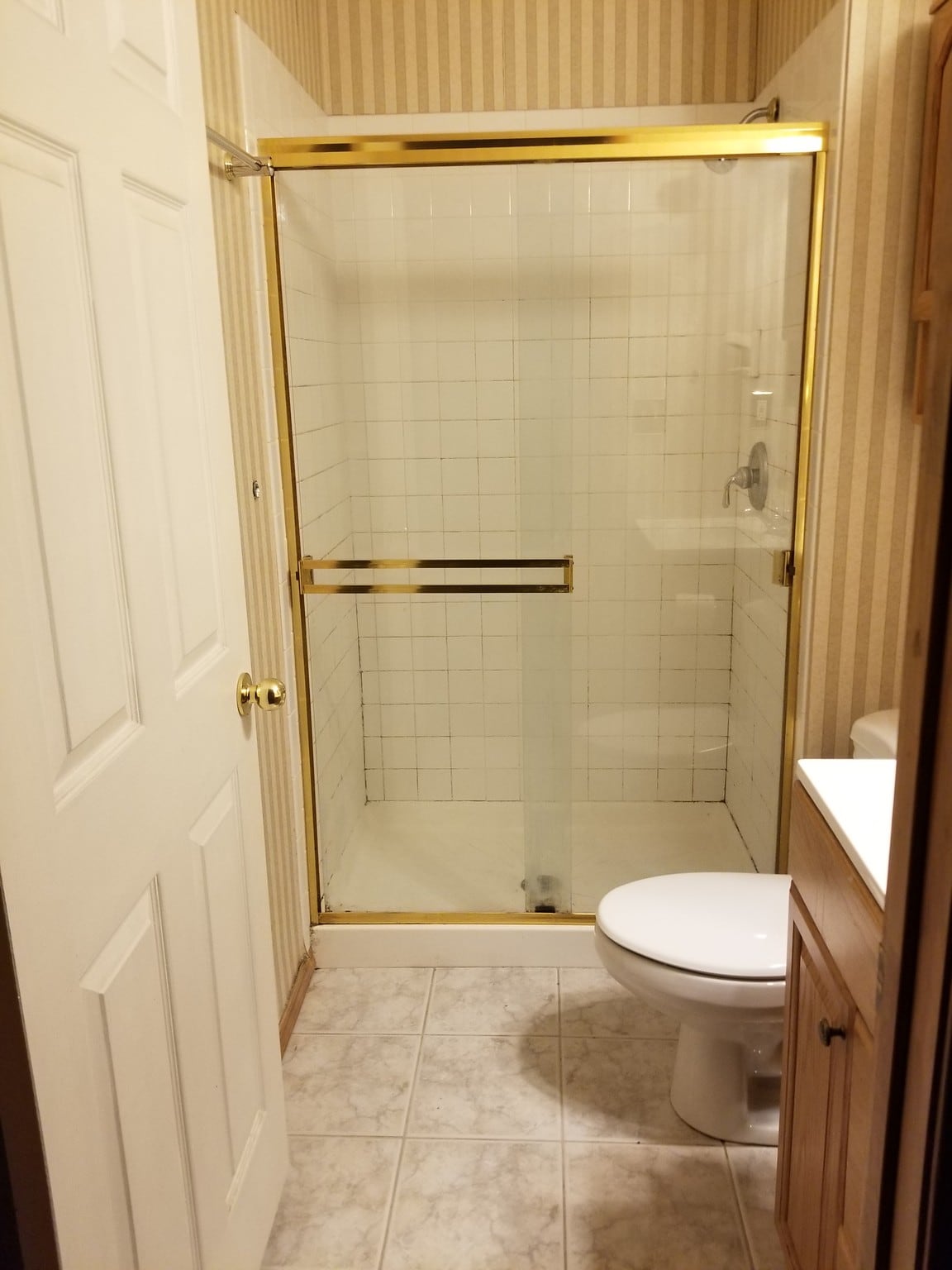Downstairs bathroom. - 21506 W 53rd Terrace