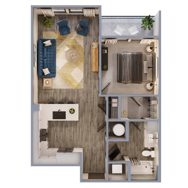 Floorplan - Maren Apartments