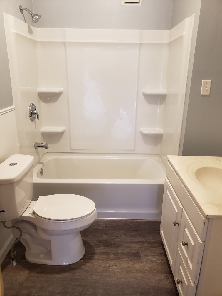 Completely Remodeled Bathroom - 1542 Quarrier St