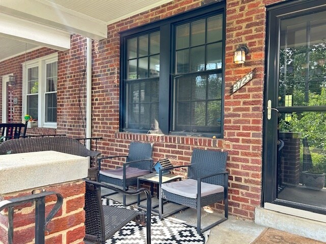 front porch - 3723 W St NW