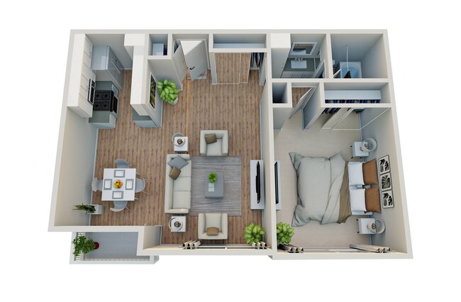 Floorplan - Sepulveda West Apartments