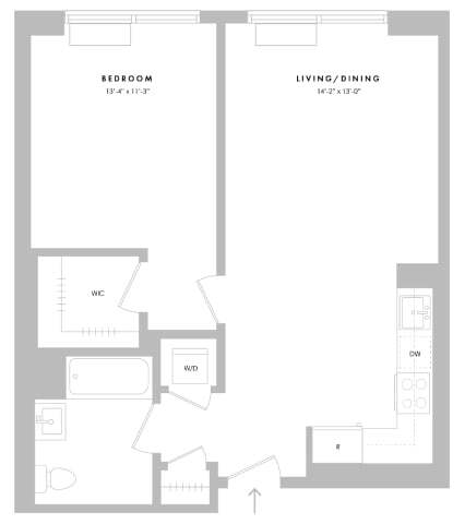 Floorplan - The Hazel Jersey City