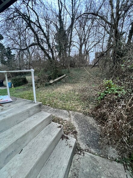 Stairs in the back - 21 Glenwood Ave
